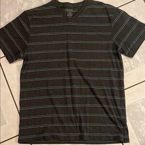 CSG Classic V-Neck Striped Tee for Men